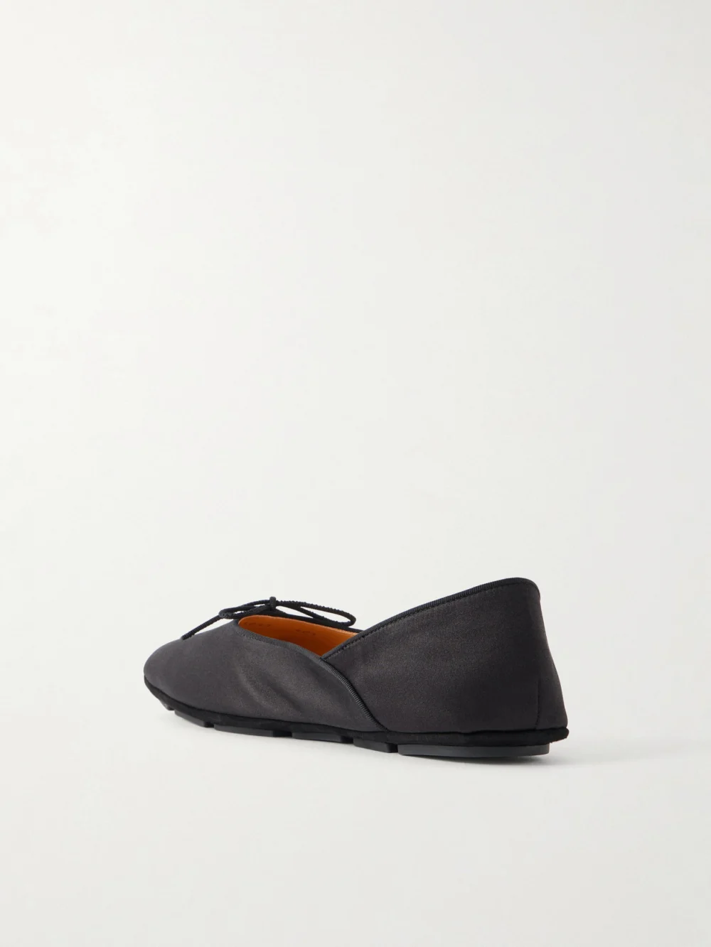 Back view of the Tom Ford Satin Ballet Flats