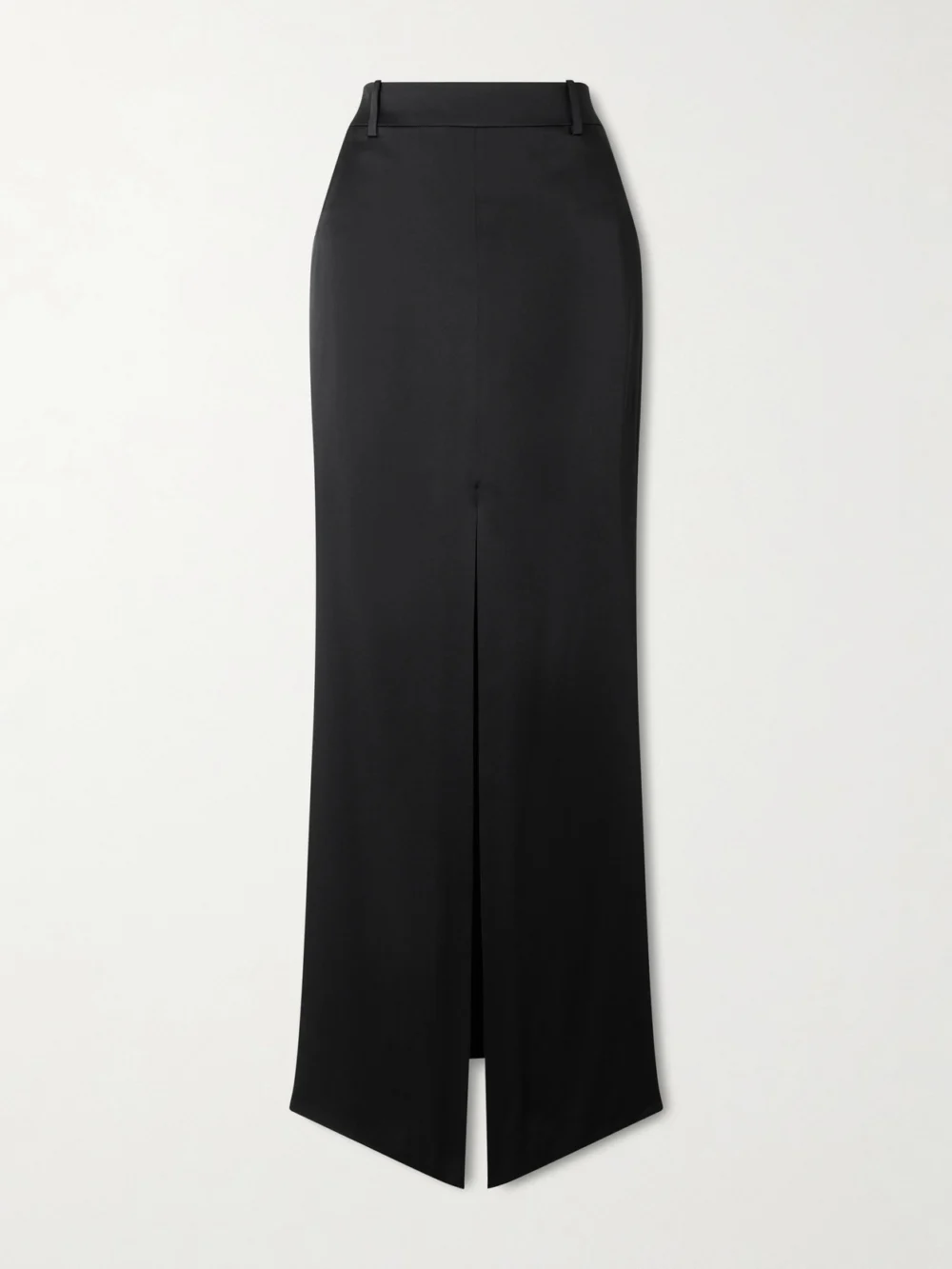 Tom Ford Satin-crepe Maxi Skirt in black