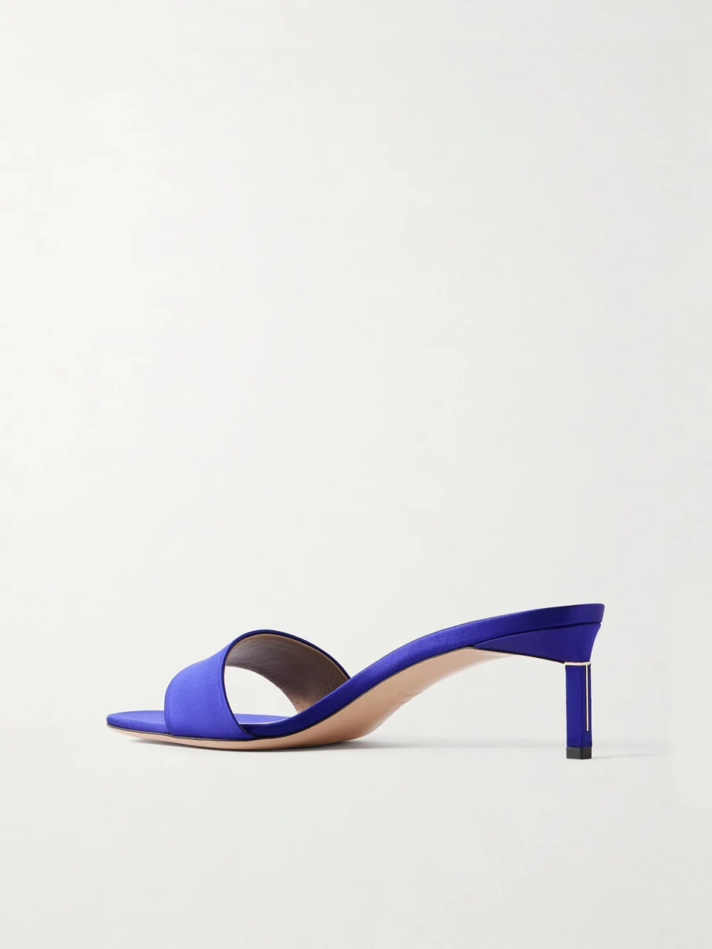 Back view of the Tom Ford Satin Mules