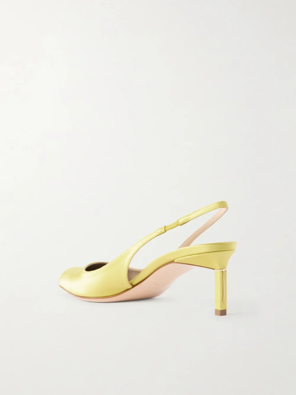 Back view of the Tom Ford Satin Slingback Pumps