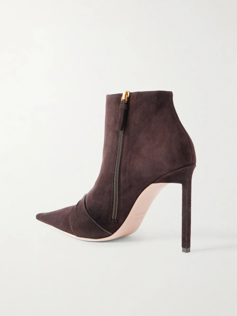 Back view of the Tom Ford Suede Ankle Boots