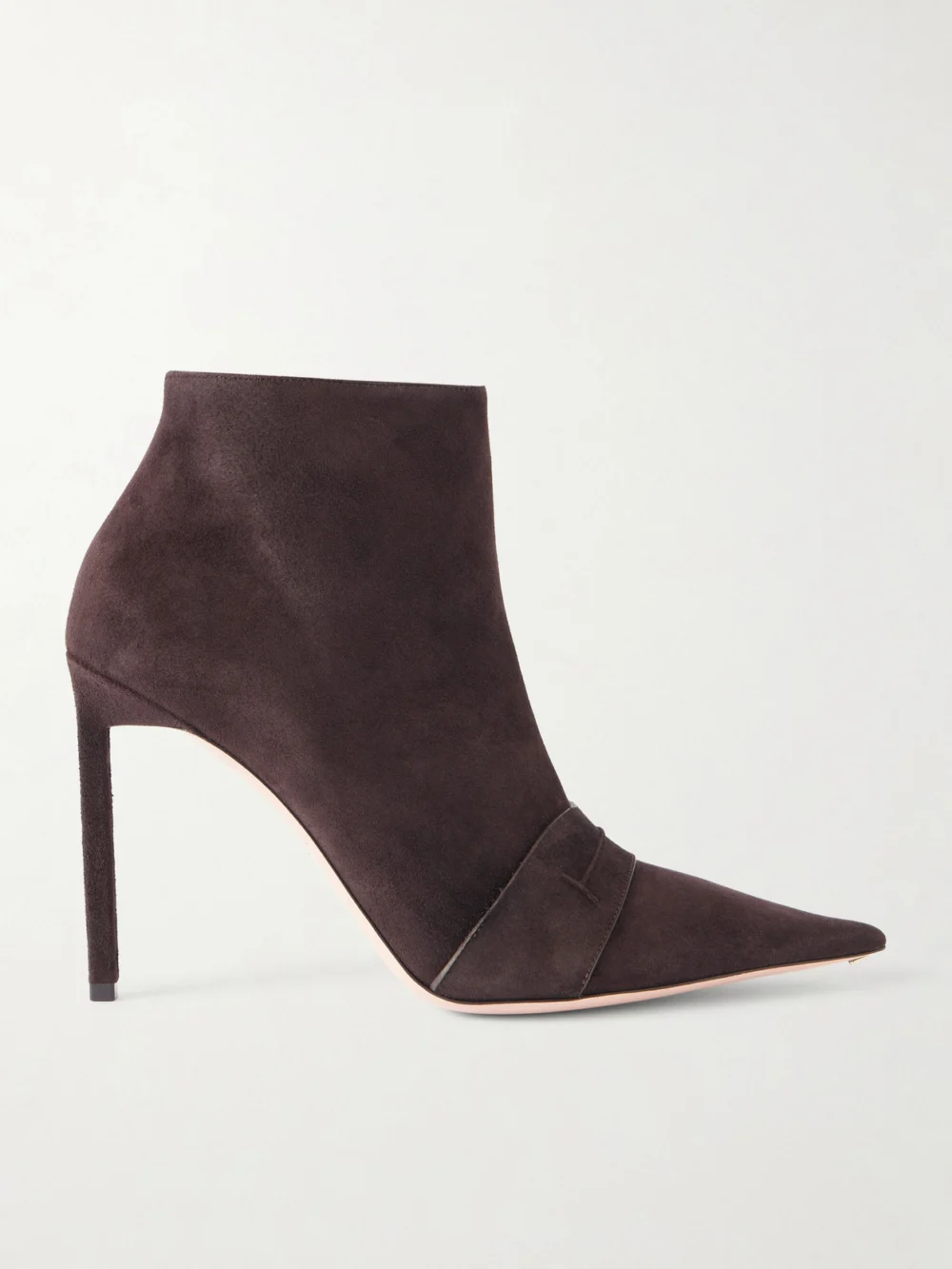 Tom Ford Suede Ankle Boots in chocolate