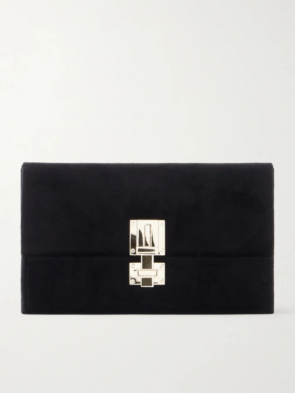 Tom Ford Velvet Clutch in black