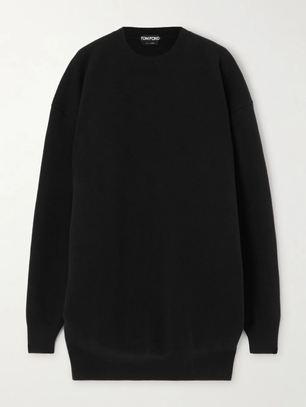 Tom Ford Wool-blend Mini Dress in black
