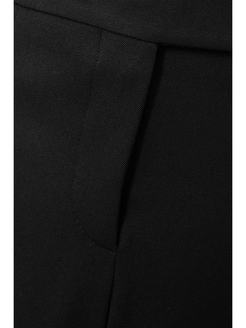 Close-up detail of the Tom Ford Wool Flared Pants