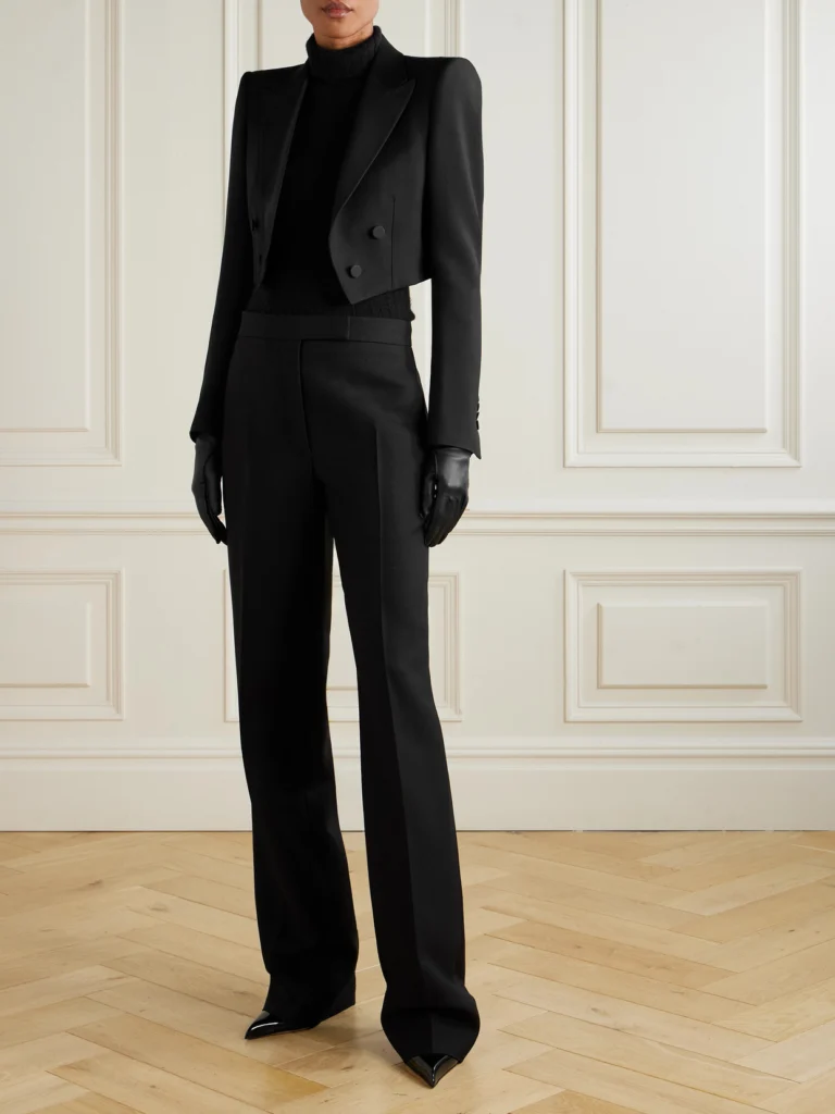 Tom Ford Wool, Mohair and Silk-blend Twill Pants
