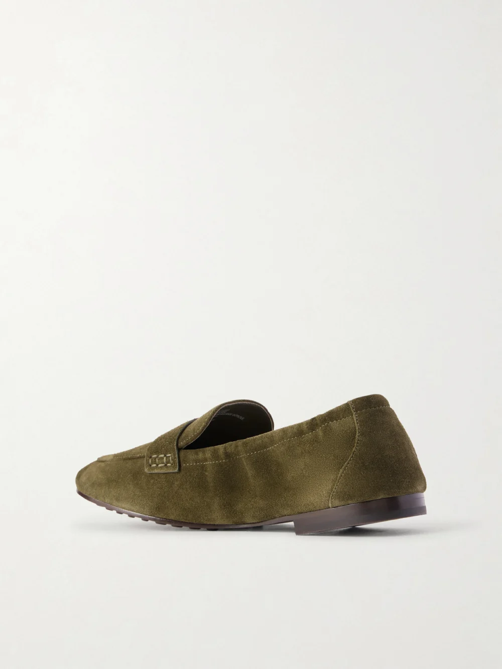 Back view of the Tory Burch Ballet Suede Loafers