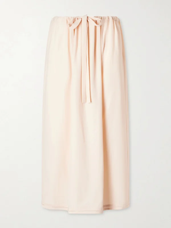 Totême Silk Midi Skirt