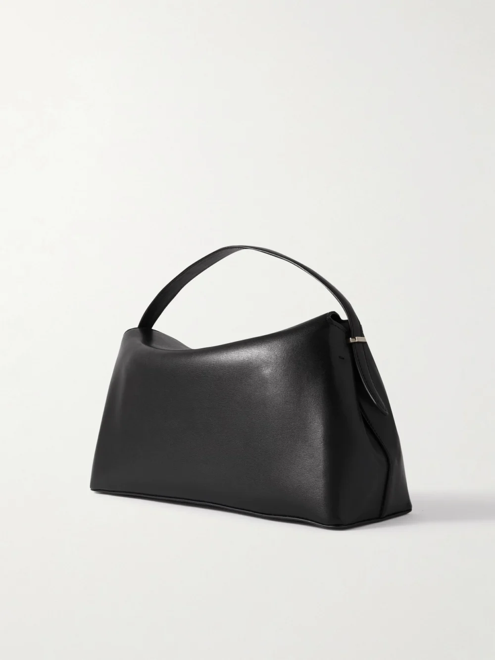 Back view of the Totême T-lock Leather Shoulder Bag