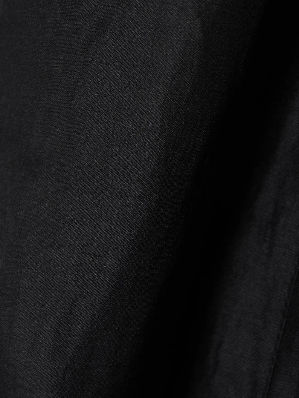Close-up detail of the Tove Rhys Belted Linen and Silk-blend Midi Dress