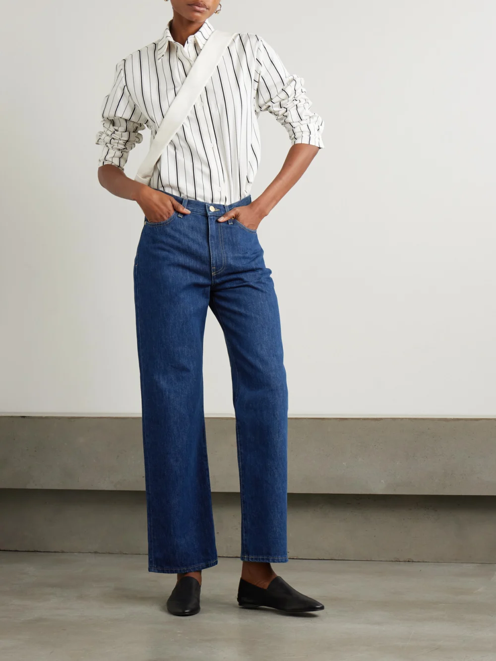 Tove Sade High-rise Straight-leg Recycled Jeans