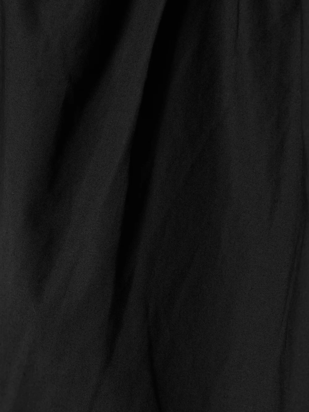 Close-up detail of the Ulla Johnson Imara Gathered Cotton-poplin Midi Dress