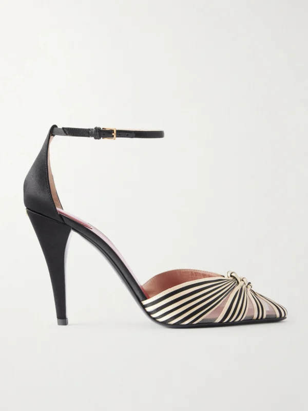 Valentino Garavani Annine 100 Satin Pumps