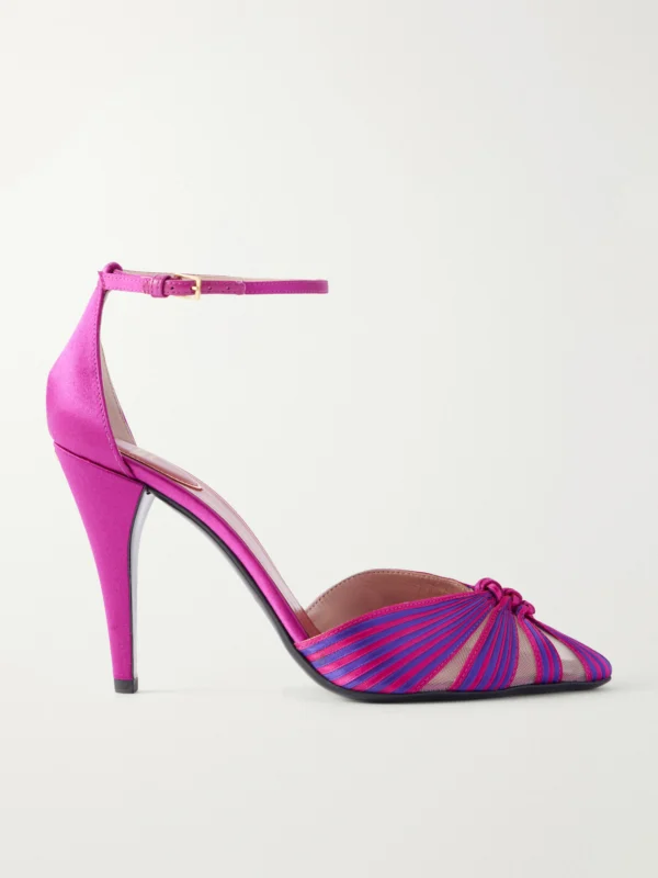 Valentino Garavani Annine 100 Satin Pumps