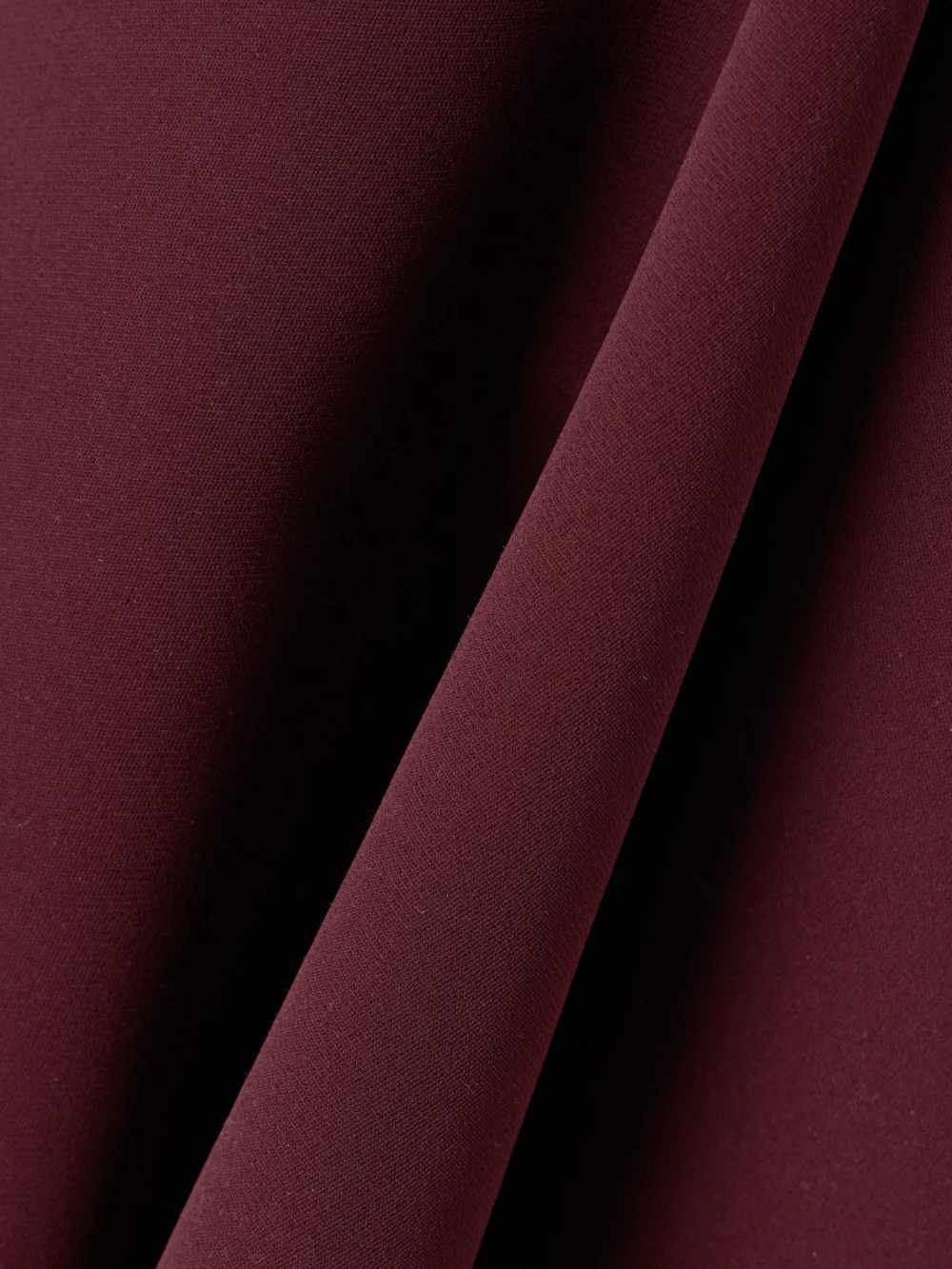 Close-up detail of the Valentino Garavani Cape-effect Silk-crepe Mini Dress