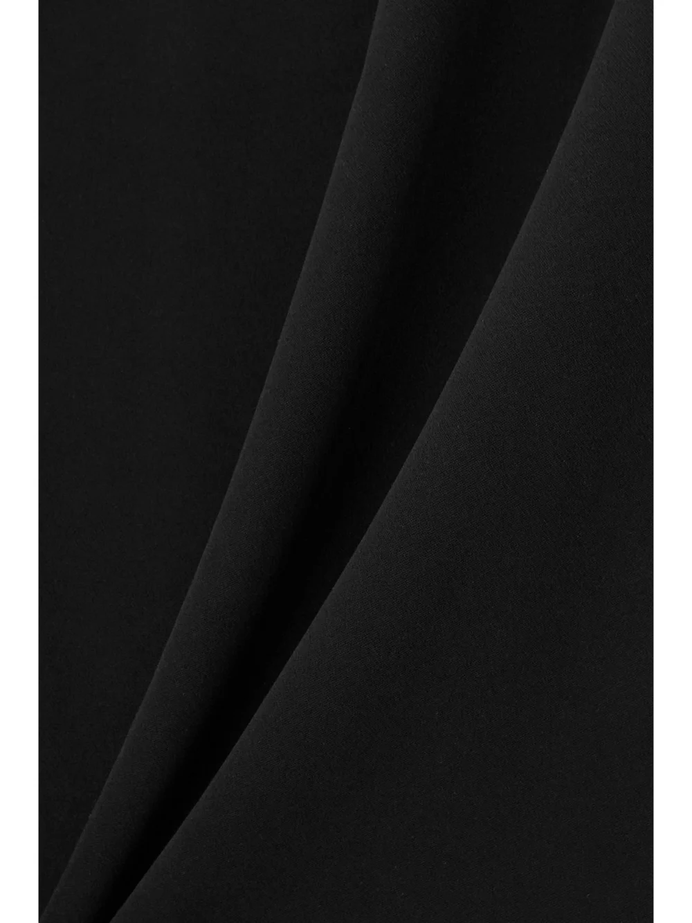 Close-up detail of the Valentino Garavani Draped Open-back Silk Gown