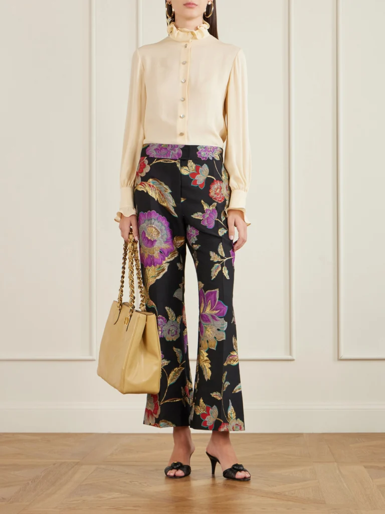Valentino Garavani Jean Paneled Leather Tote