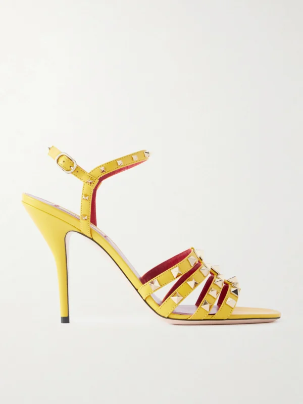 Valentino Garavani Rockstud 100 Leather Sandals