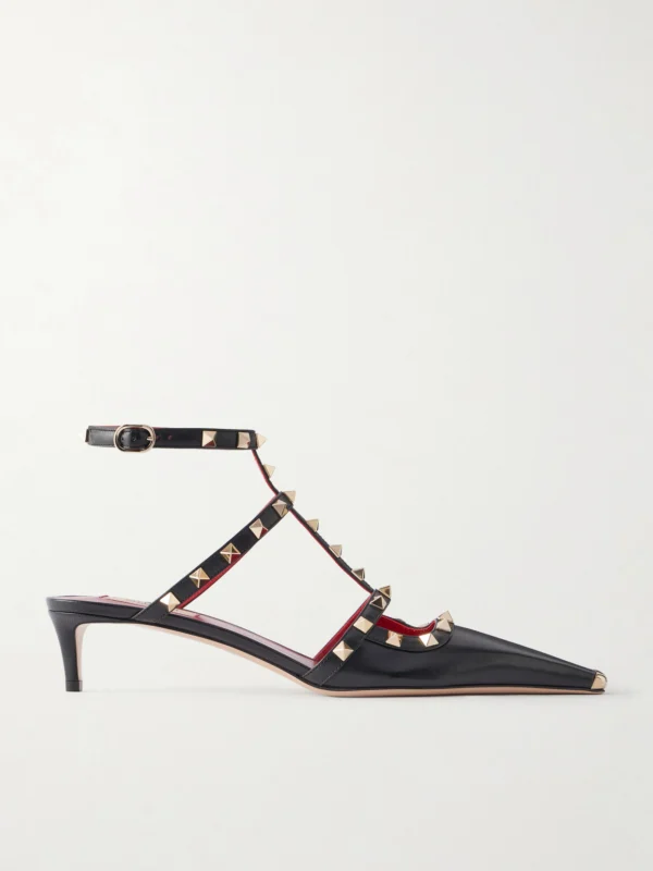 Valentino Garavani Rockstud 40 Leather Sandals
