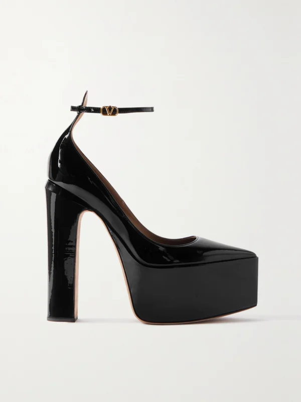 Valentino Garavani Valentino Garavani Tan-go 165 Patent-leather Platform Pumps