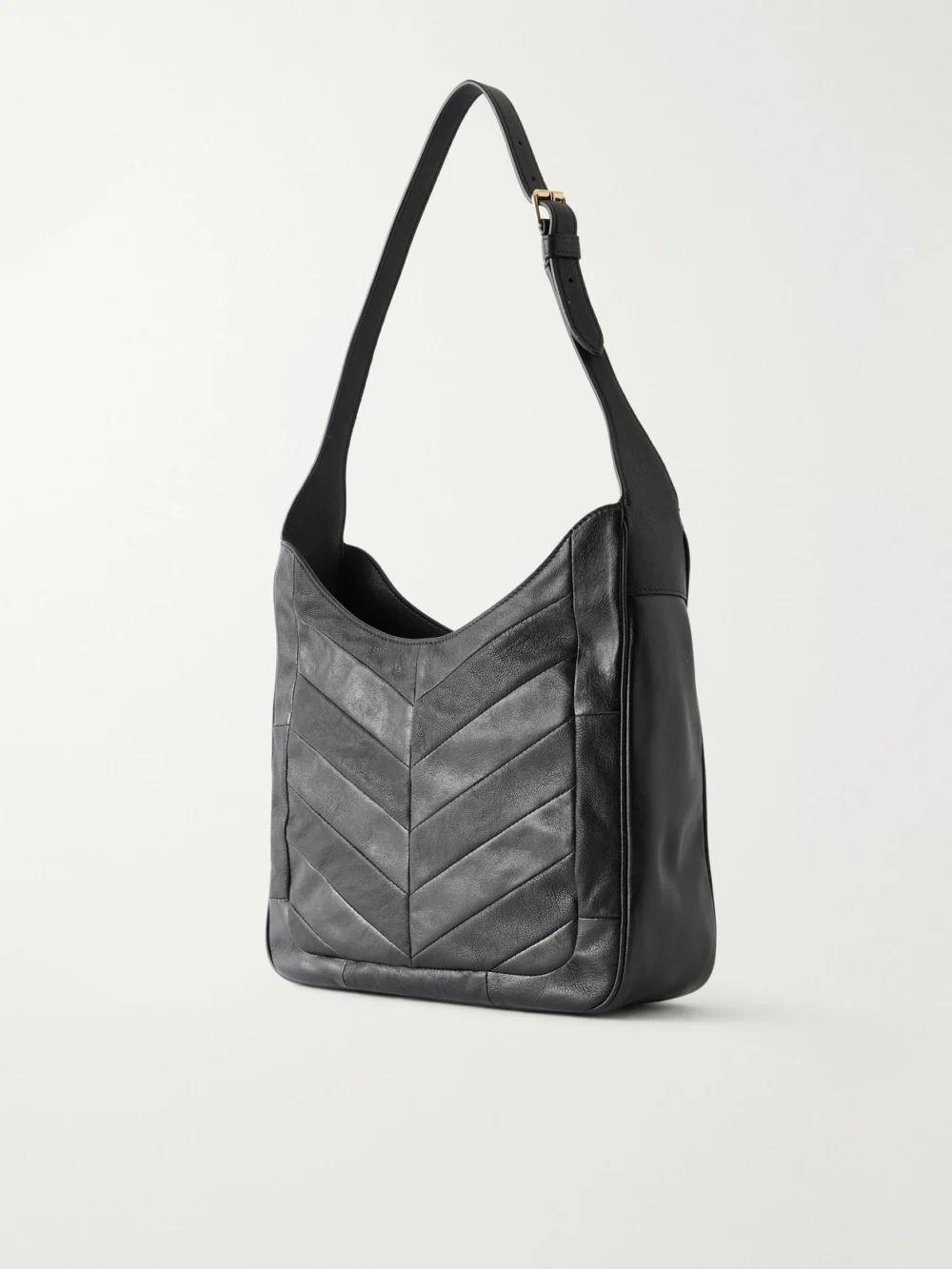 Back view of the Valentino Garavani Vlogo-embellished Patchwork Leather Shoulder Bag