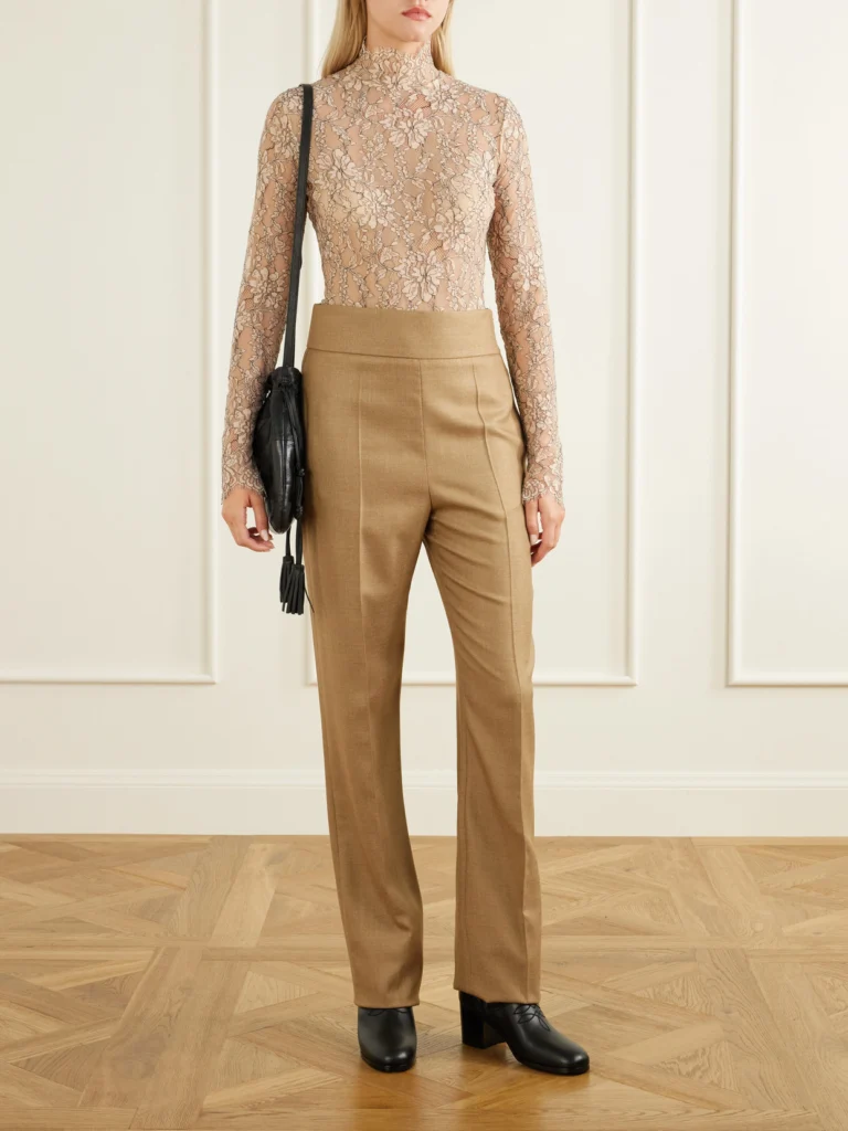 Valentino Garavani Zimmy 40 Embroidered Leather Ankle Boots