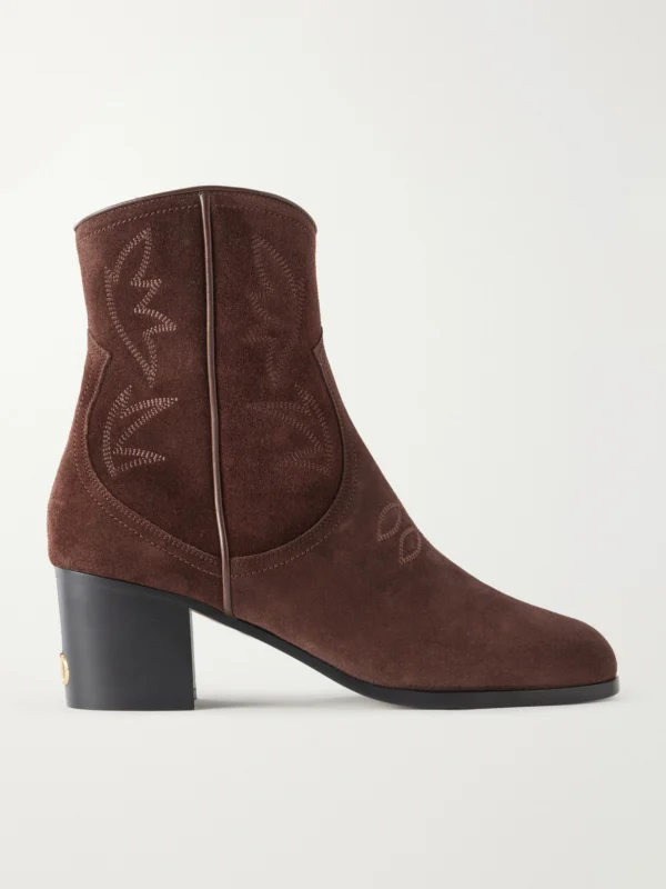 Valentino Garavani Zimmy 40 Suede Ankle Boots
