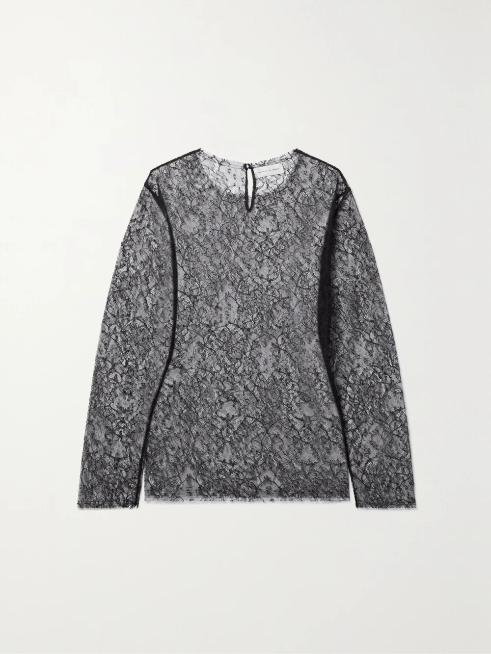 Veronica de Piante Isabel Lace Top in black