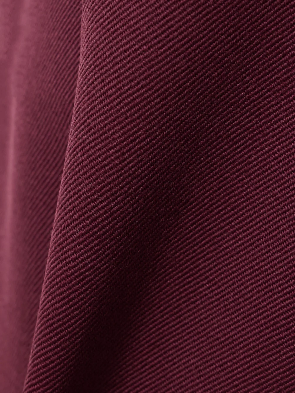 Close-up detail of the Veronica de Piante Mick Wool-twill Straight-leg Pants