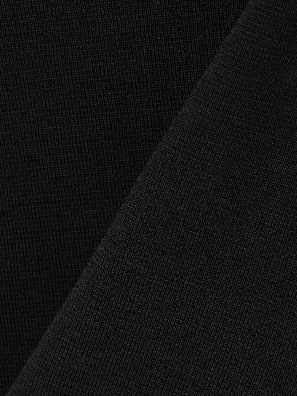 Close-up detail of the Veronica de Piante Zoe Merino Wool Sweater