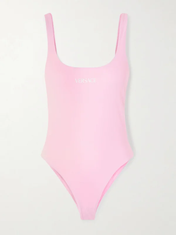 Versace Appliquéd Swimsuit