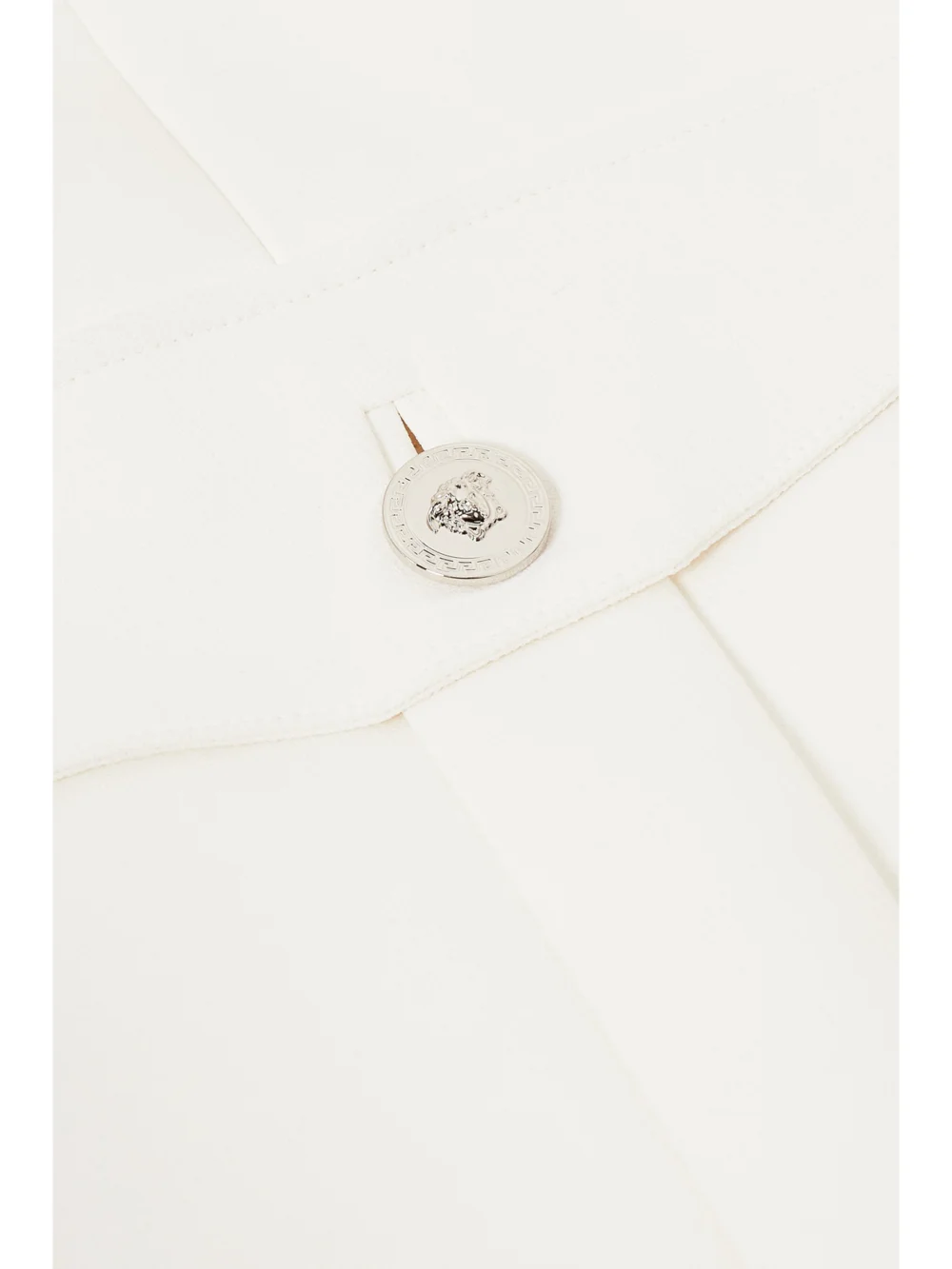 Close-up detail of the Versace Cady Mini Dress