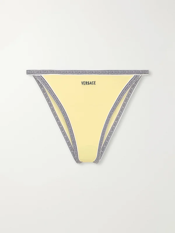 Versace Greca-printed Bikini Briefs