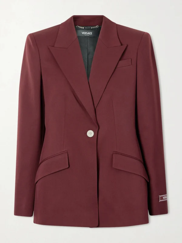 Versace Informal Wool-blend Blazer