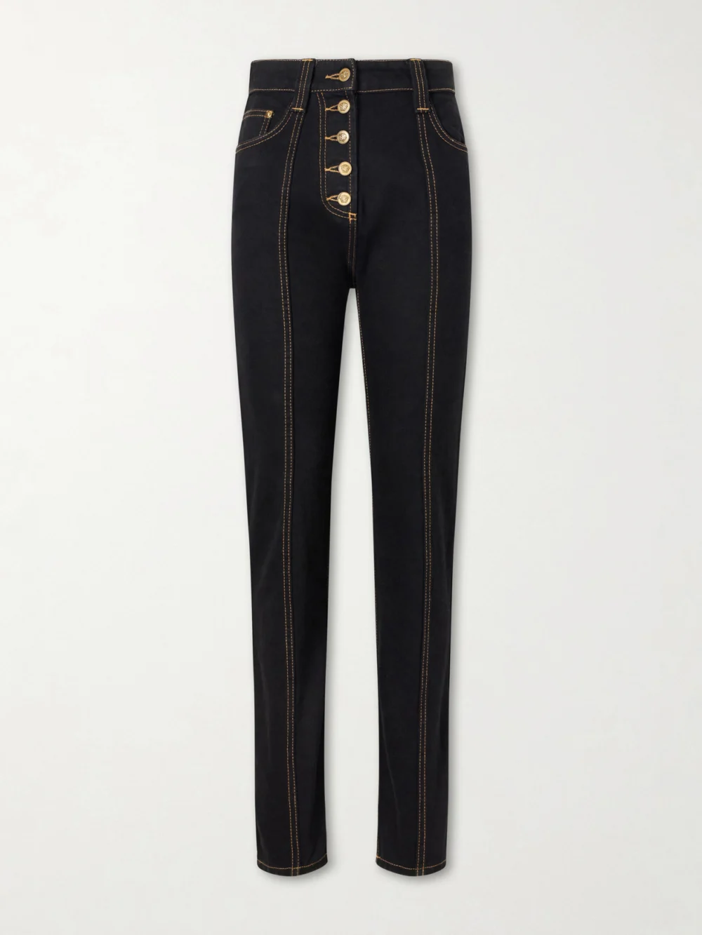 Versace Straight-leg Jeans in black