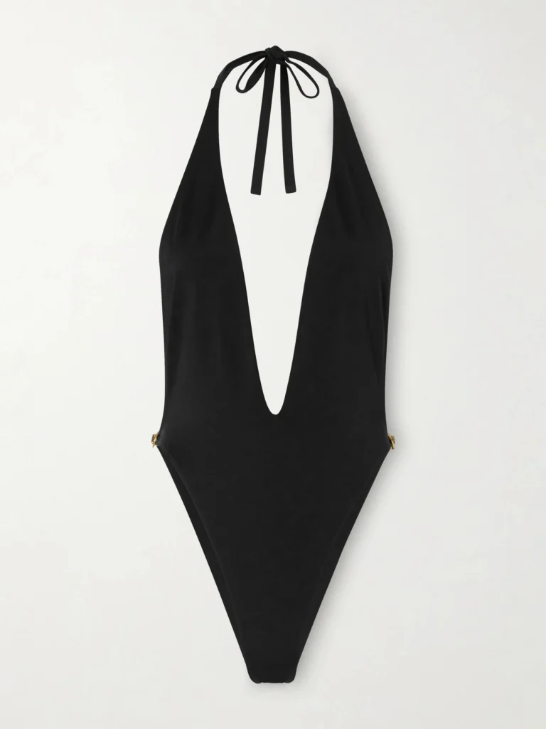 Versace Vita Logo-embellished Swimsuit