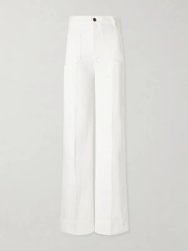 Victoria Beckham Alina High-rise Wide-leg Jeans