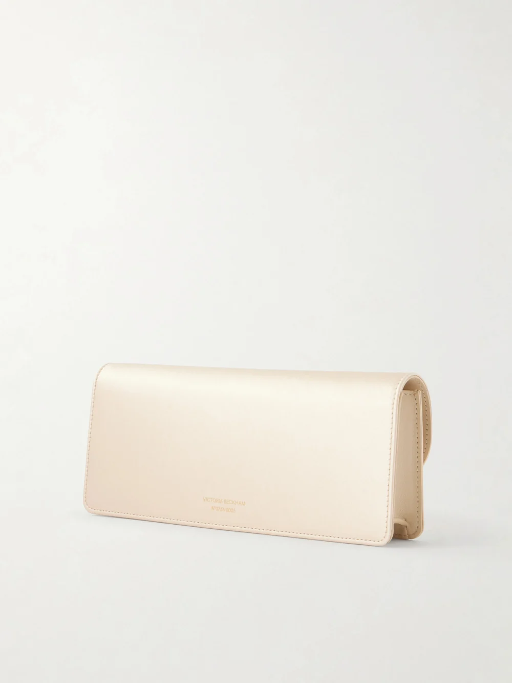 Back view of the Victoria Beckham Dorian Leather Clutch