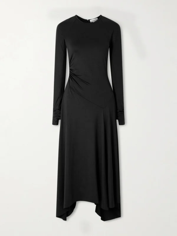 Victoria Beckham Jersey Midi Dress