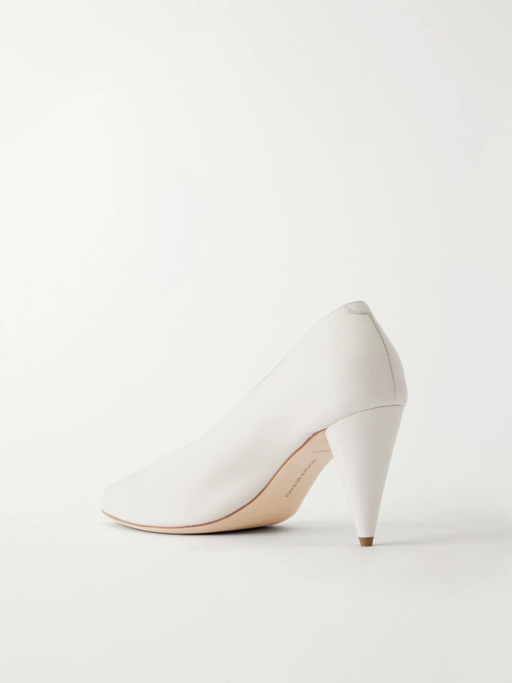 Back view of the Victoria Beckham Maverick 80 Leather Pumps