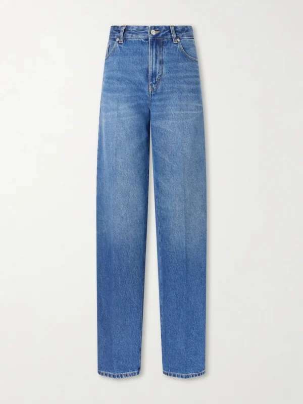 Victoria Beckham Relaxed High-waist Wide-leg Jeans