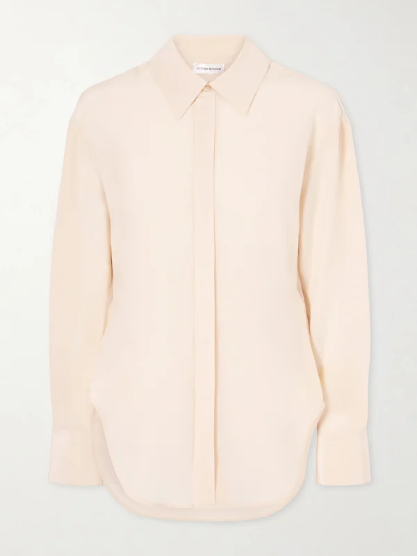 Victoria Beckham Silk-crepe Shirt
