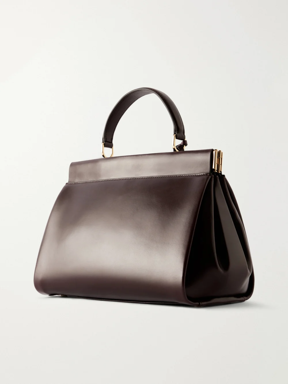 Back view of the Victoria Beckham Sloane Frame Leather Tote
