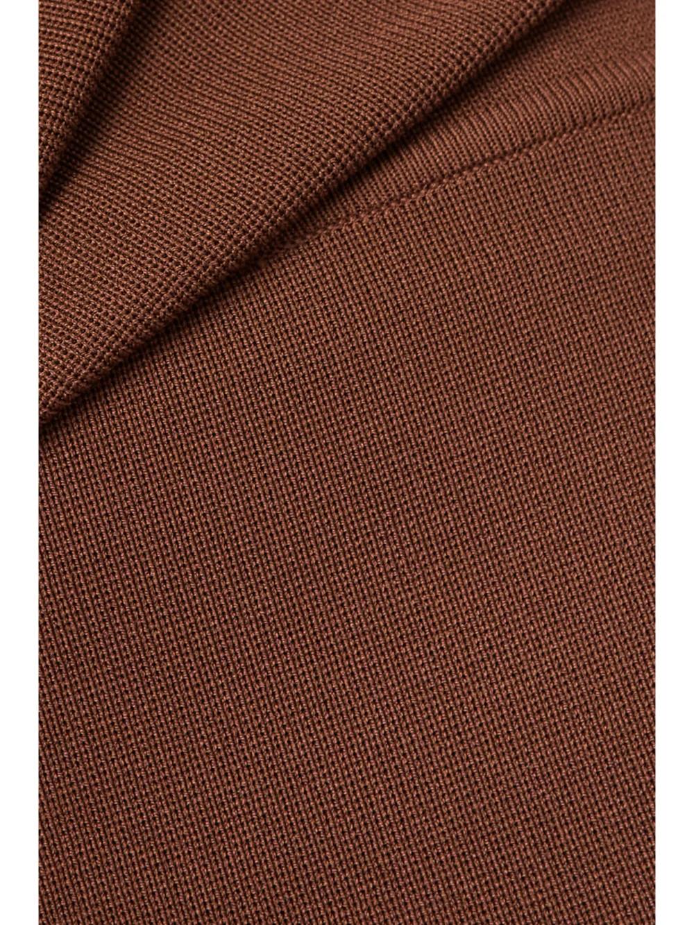 Close-up detail of the Victoria Beckham Stretch-knit Leggings
