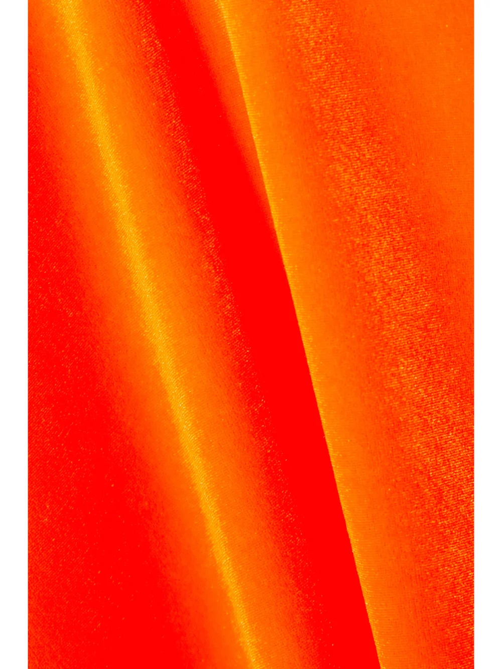 Close-up detail of the Victoria Beckham Stretch-velvet Turtleneck Top
