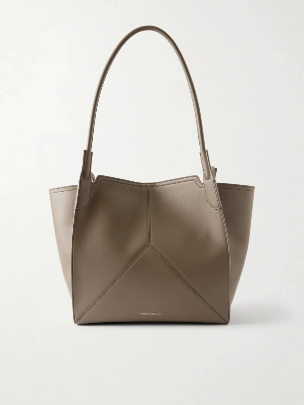 Victoria Beckham The Victoria Soft Leather Tote in gray
