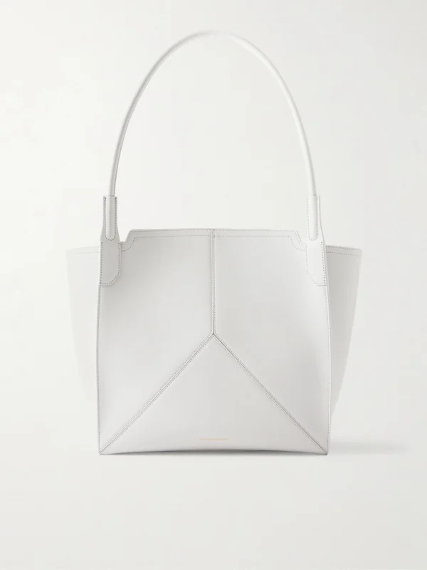 Victoria Beckham The Victoria Soft Mini Metallic Leather Tote