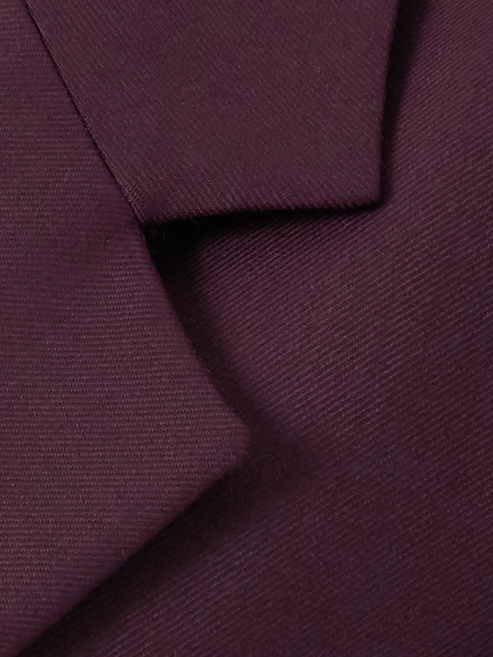 Close-up detail of the Victoria Beckham Twill Blazer