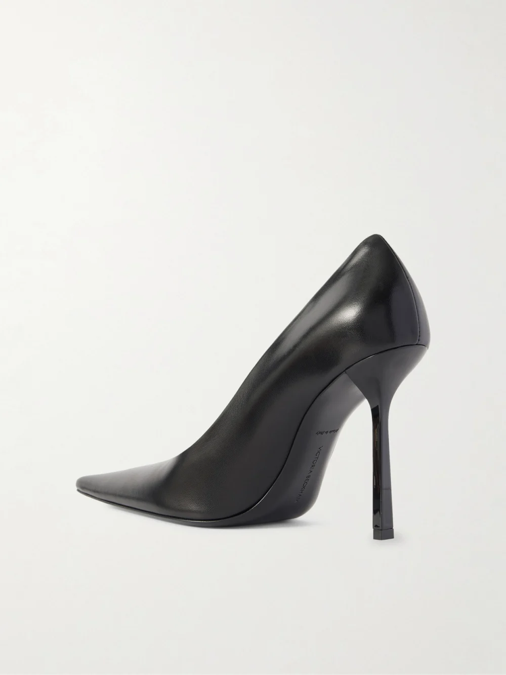Back view of the Victoria Beckham Victoria Leather Pumps