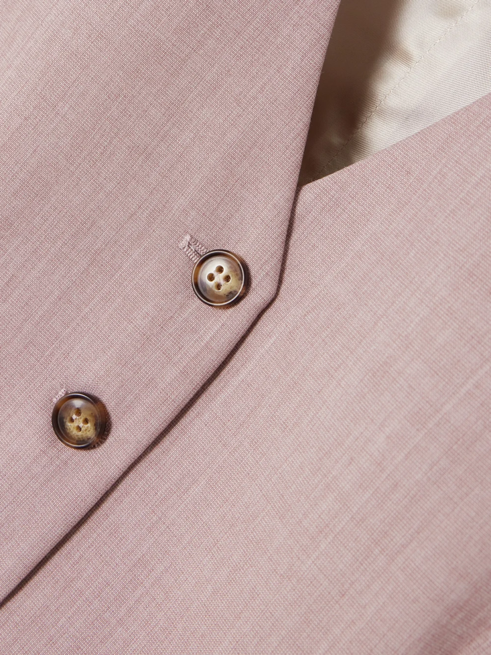 Close-up detail of the Victoria Beckham Wool Vest